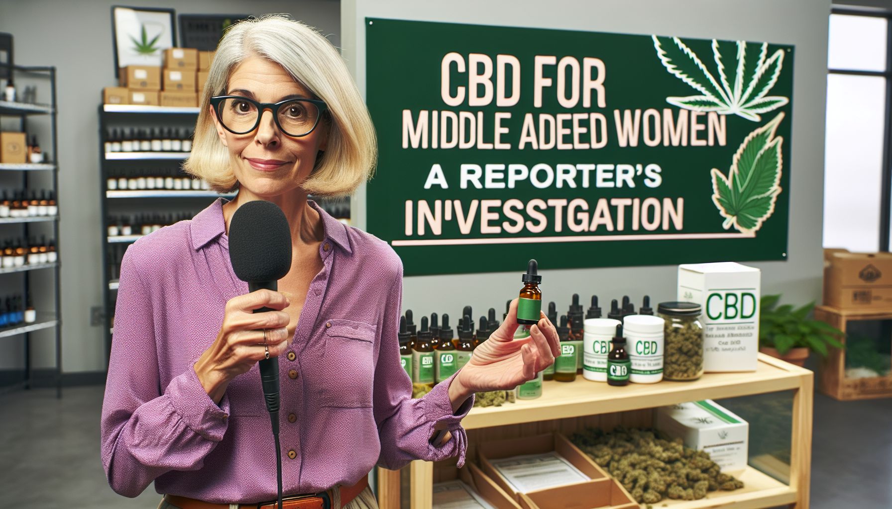 CBD for Middle Aged Women: A Reporter’s Investigation